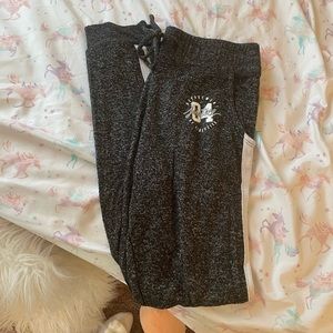 Black justice joggers size 12 girls